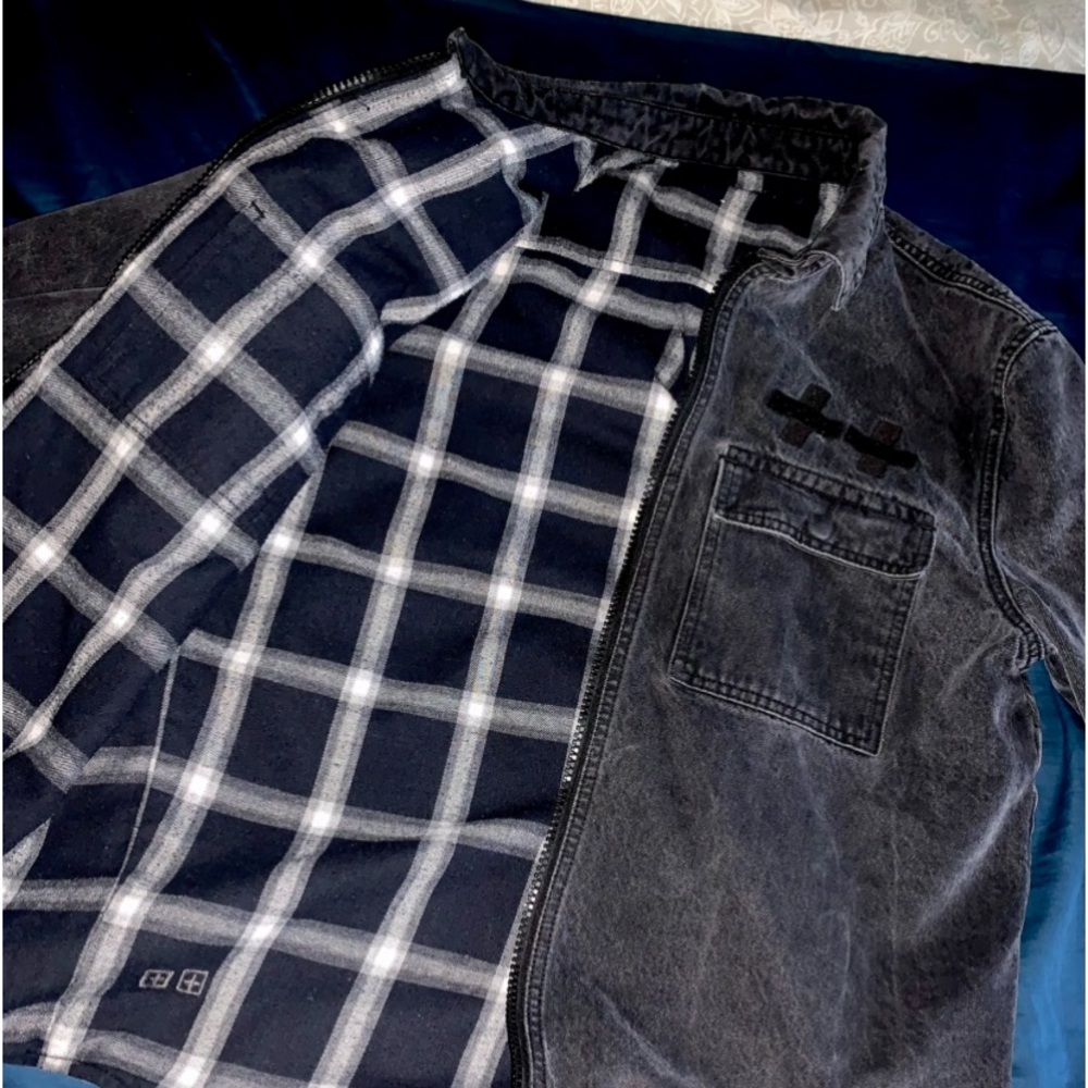 KSUBI BLACK DEMIN JACKET